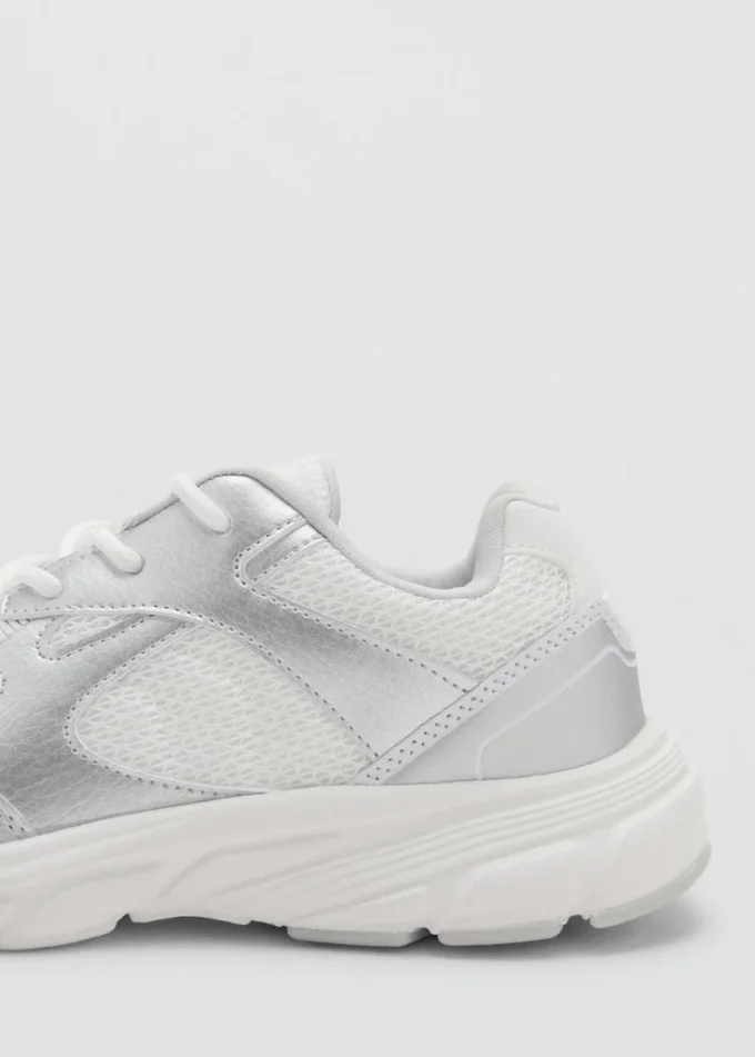 Łączone trampki ze sznurowadłami Łączone trampki ze sznurowadłami