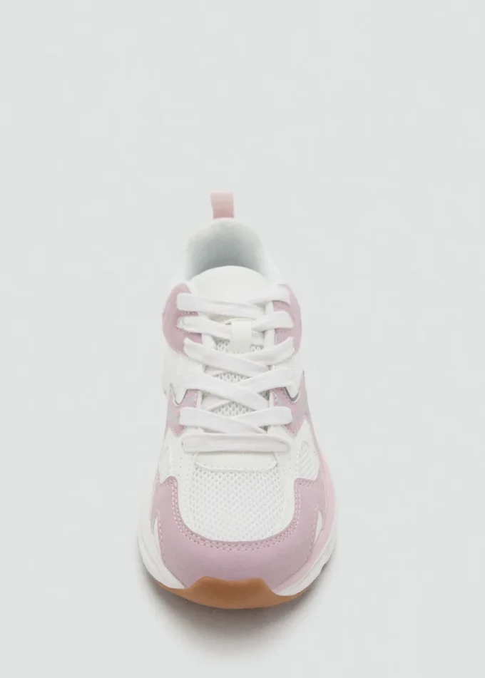 Łączone trampki ze sznurowadłami Łączone trampki ze sznurowadłami