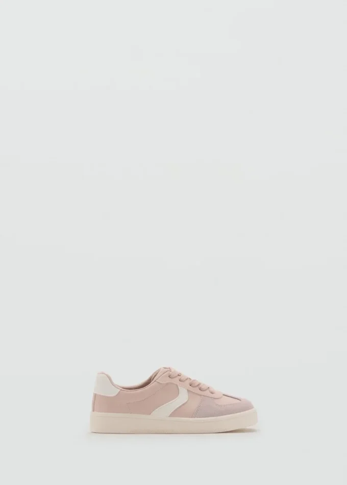 Łączone trampki ze sznurowadłami Łączone trampki ze sznurowadłami