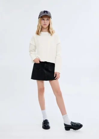 Dżinsowa spódniczka