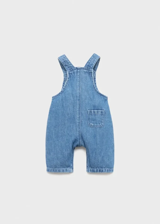 Dżinsowe ogrodniczki z kieszeniami