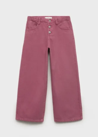 Dżinsowe spodnie z guzikami