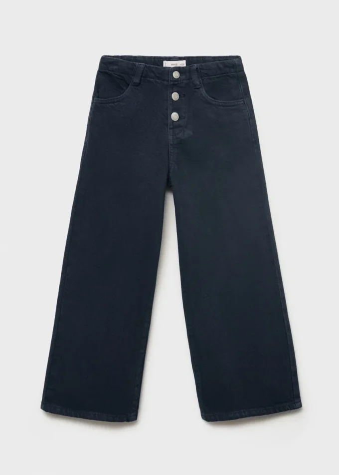 Dżinsowe spodnie z guzikami