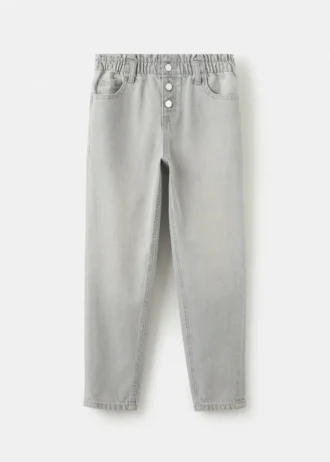 Dżinsy typu paperbag