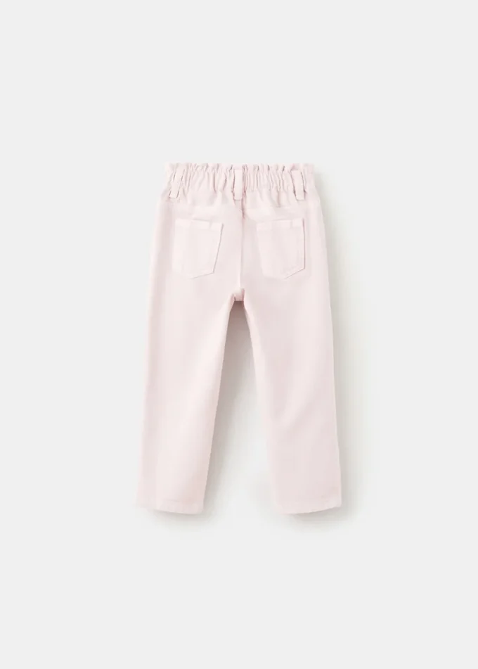 Dżinsy z papierową torbą i guzikami Dżinsy z papierową torbą i guzikami