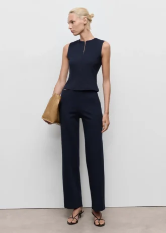 Dopasowana bluzka zapinana na zamek błyskawiczny Dopasowana bluzka zapinana na zamek błyskawiczny