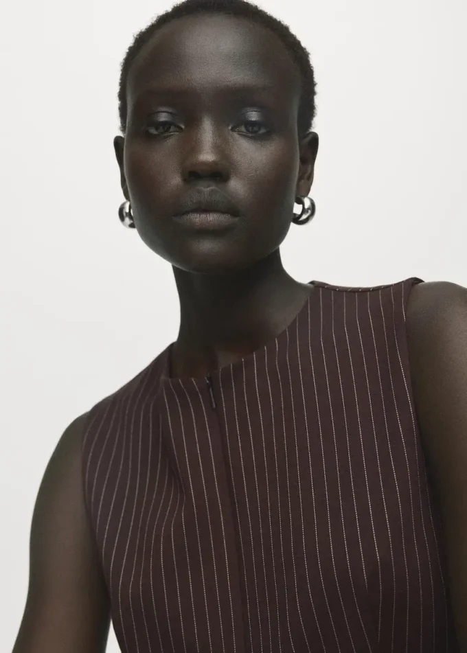 Dopasowana bluzka zapinana na zamek błyskawiczny Dopasowana bluzka zapinana na zamek błyskawiczny