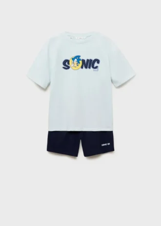 Długa piżama Sonic