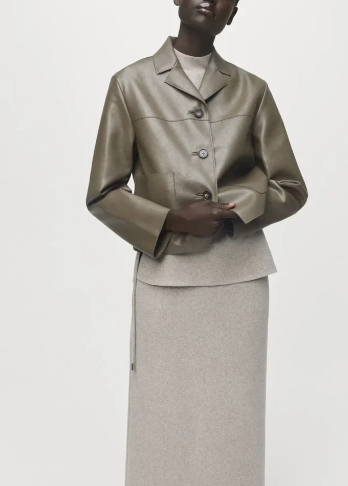 Długa spódnica z elastyczną talią Długa spódnica z elastyczną talią