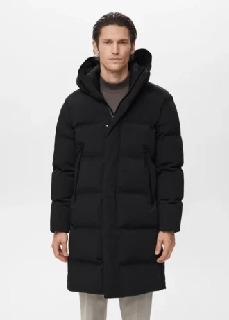 Długa, wodoodporna kurtka z wypełnieniem Thermolite®. Długa, wodoodporna kurtka z wypełnieniem Thermolite®.