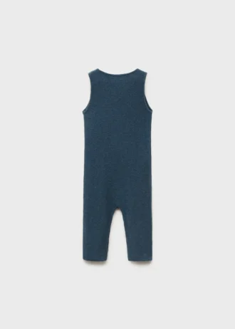 Długi kombinezon z dzianiny