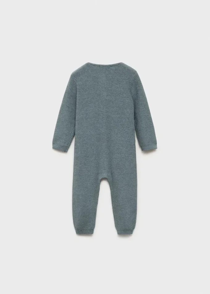 Długi kombinezon z dzianiny Długi kombinezon z dzianiny