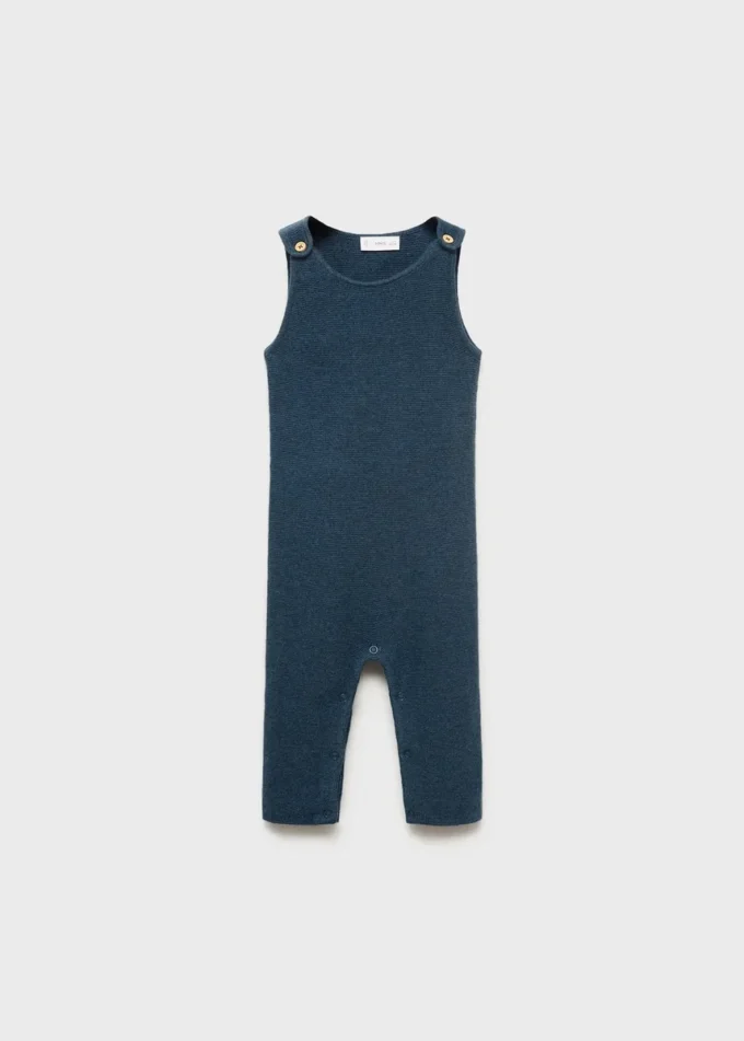 Długi kombinezon z dzianiny Długi kombinezon z dzianiny