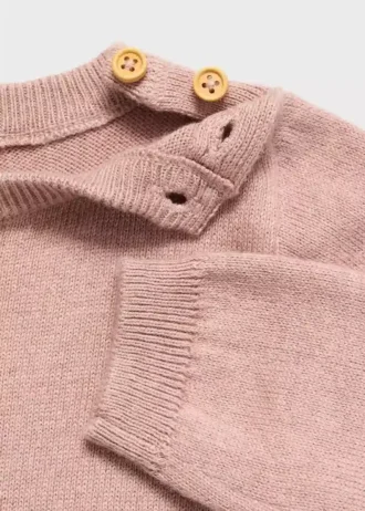 Długi kombinezon z kieszenią na piersi