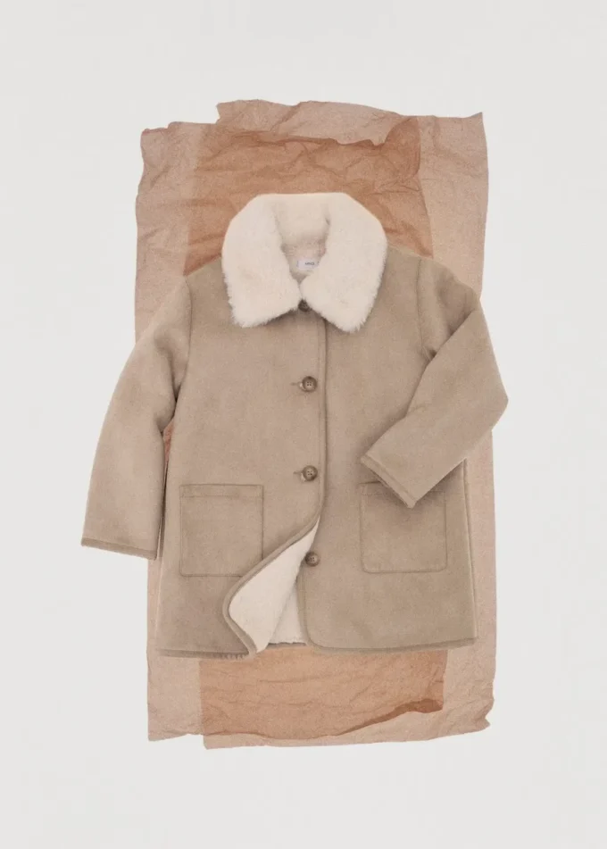 Długi płaszcz dwustronny Długi płaszcz dwustronny