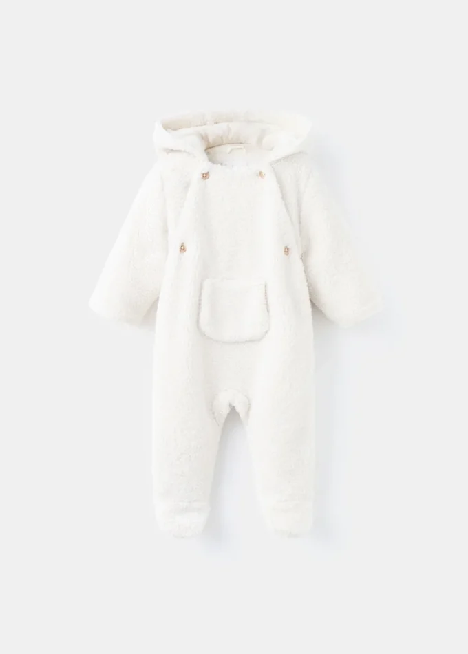 Długi płaszcz z owczej skóry Długi płaszcz z owczej skóry