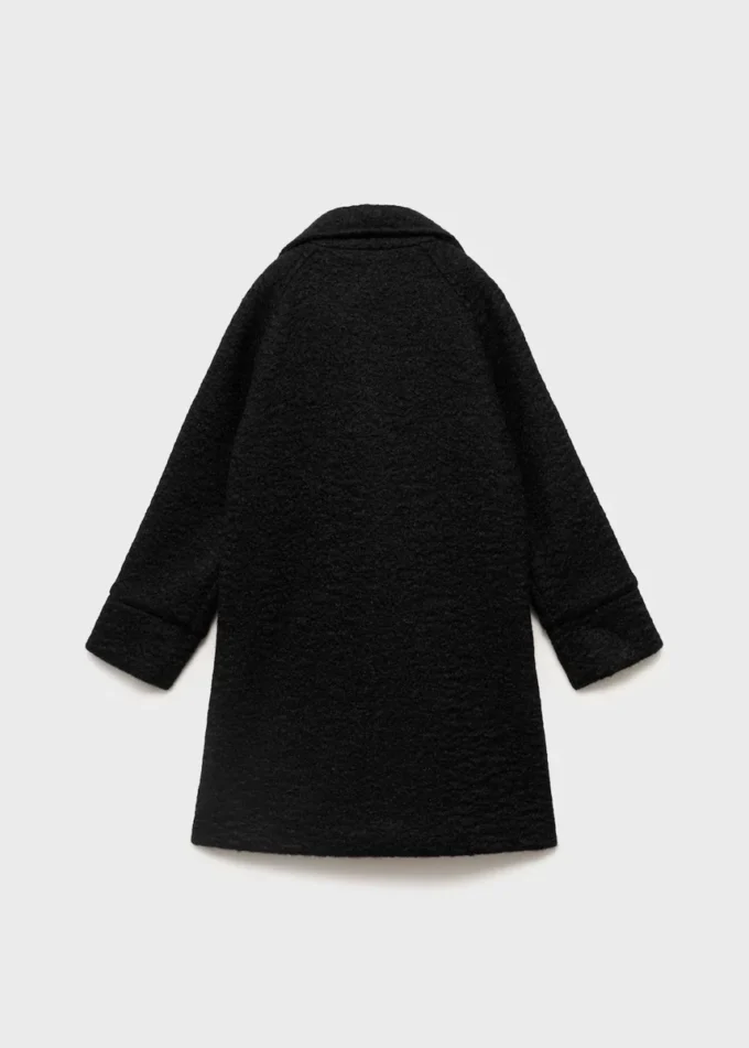 Długi płaszcz z tkaniny Długi płaszcz z tkaniny