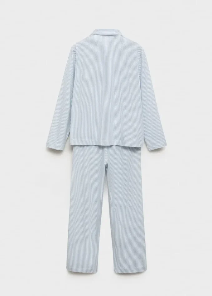 Długi zestaw piżamy