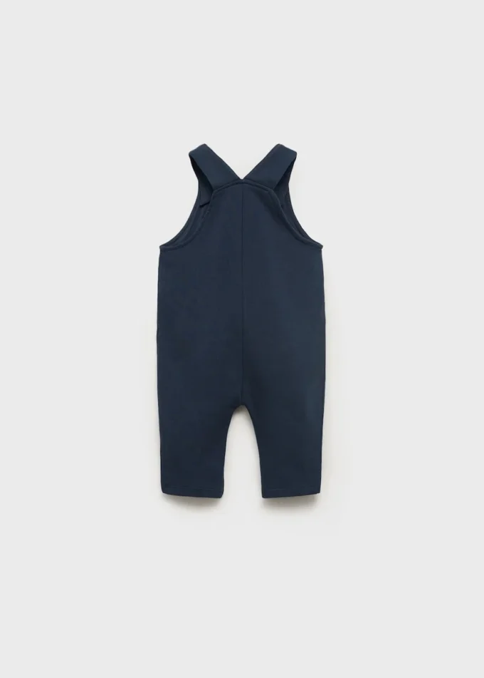 Długie bawełniane ogrodniczki Długie bawełniane ogrodniczki