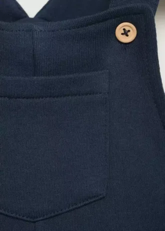 Długie bawełniane ogrodniczki