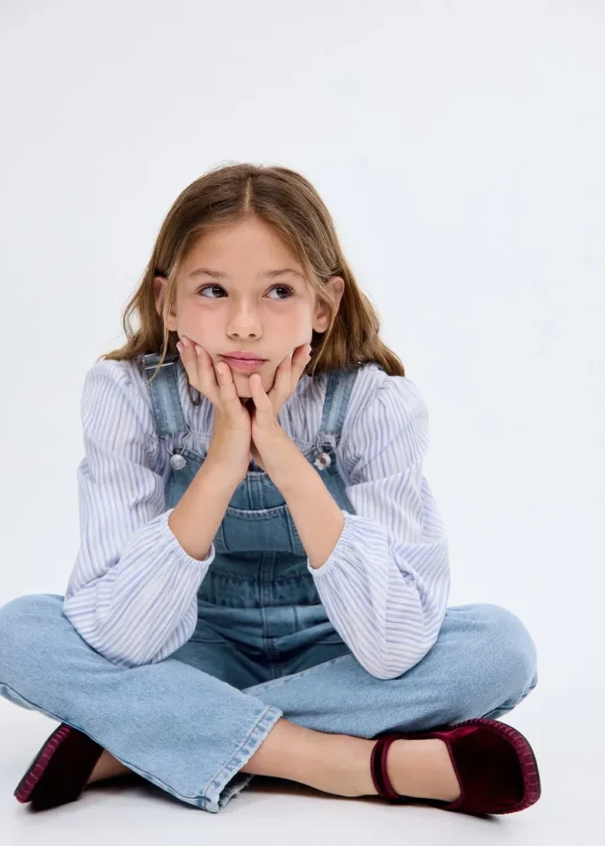 Długie dżinsowe ogrodniczki Długie dżinsowe ogrodniczki