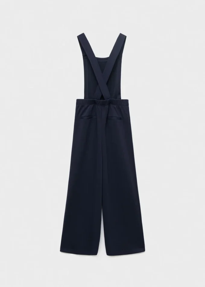 Długie dzianinowe ogrodniczki Długie dzianinowe ogrodniczki