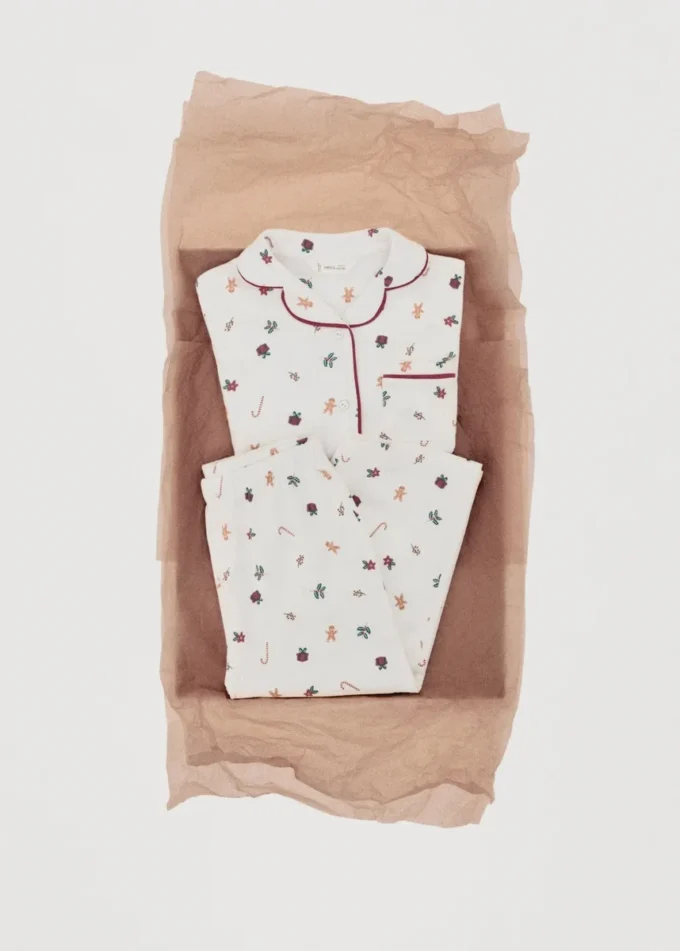 Długie piżamy z nadrukiem Długie piżamy z nadrukiem