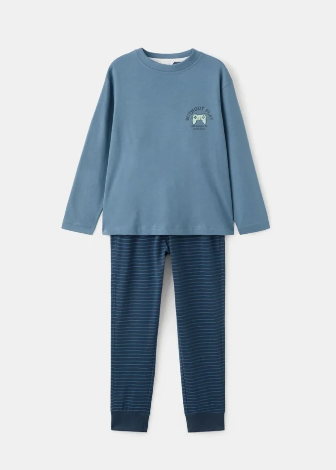 Długie piżamy z nadrukiem Długie piżamy z nadrukiem