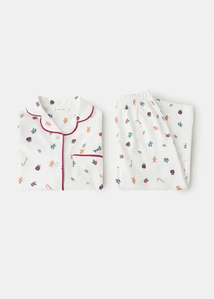 Długie piżamy z nadrukiem Długie piżamy z nadrukiem