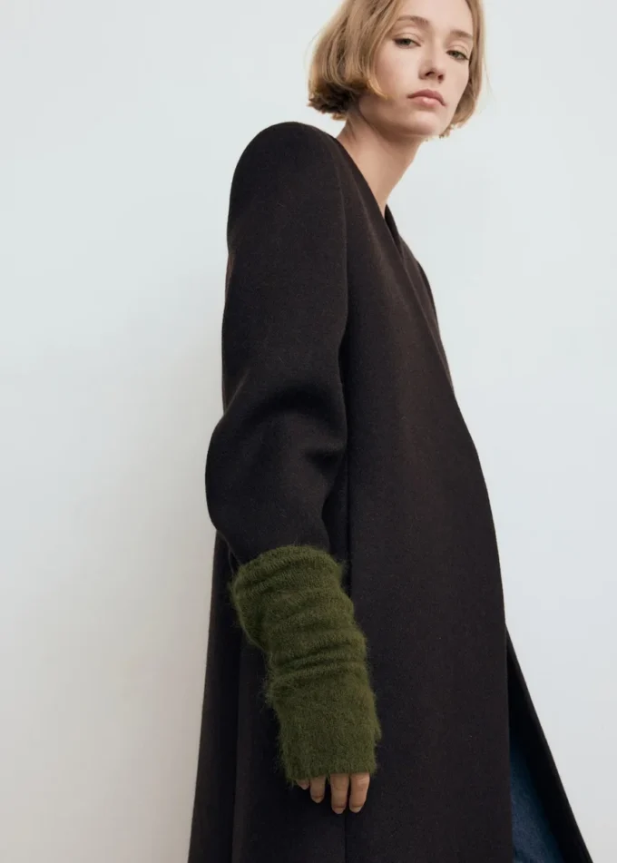 Długie rękawiczki z dzianiny Długie rękawiczki z dzianiny