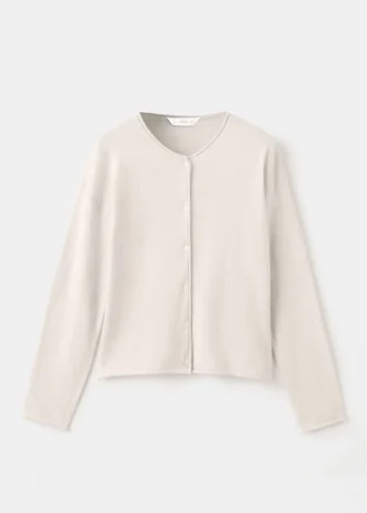 Długie rękawy, dzianinowy kardigan