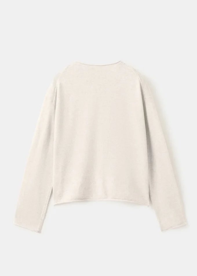 Długie rękawy, dzianinowy kardigan Długie rękawy, dzianinowy kardigan