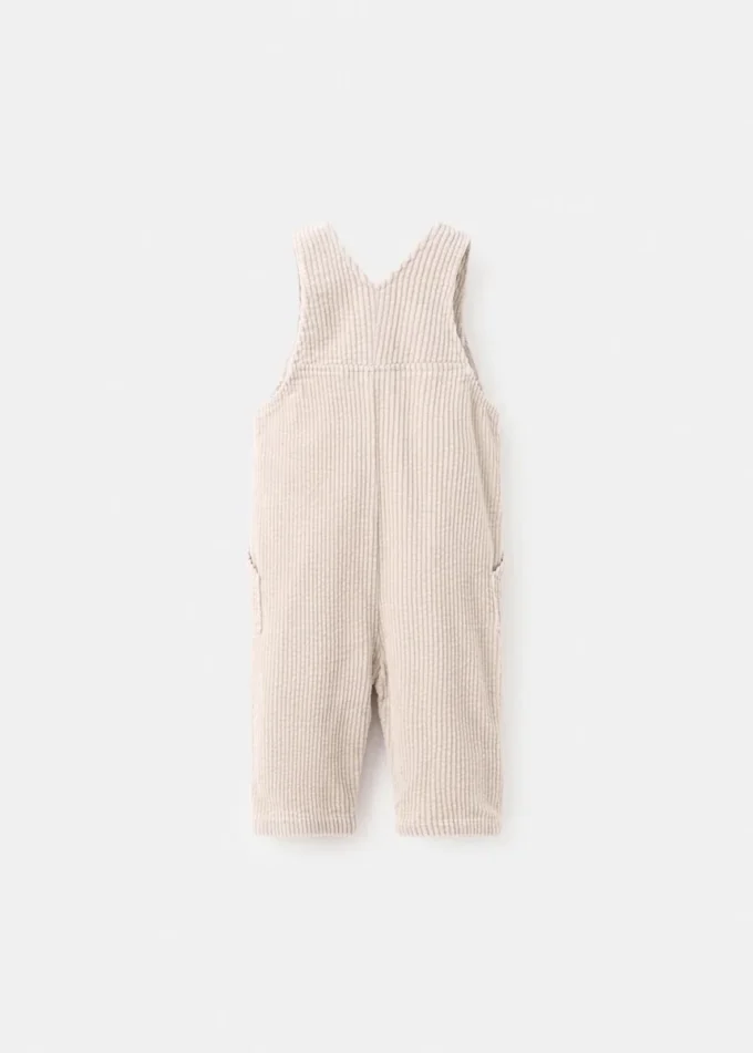 Długie spodnie ogrodniczki z sztruksu Długie spodnie ogrodniczki z sztruksu