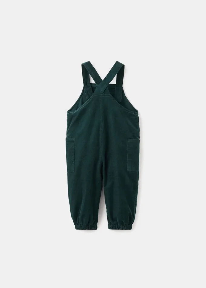 Długie spodnie ogrodniczki z sztruksu Długie spodnie ogrodniczki z sztruksu