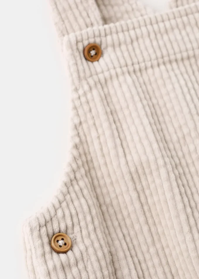 Długie spodnie ogrodniczki z sztruksu Długie spodnie ogrodniczki z sztruksu