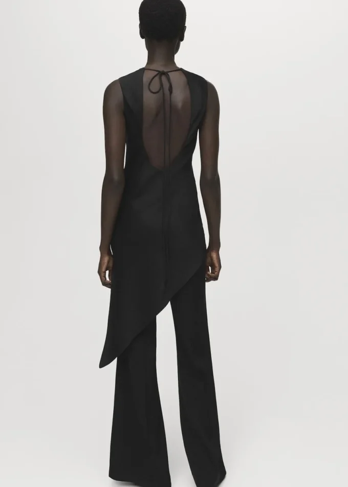 Długie spodnie z rozkloszowanymi nogawkami Długie spodnie z rozkloszowanymi nogawkami