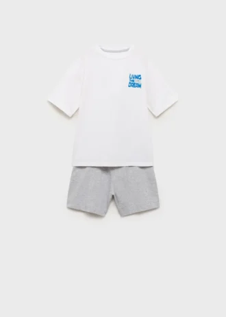 Dwuczęściowa krótka piżama