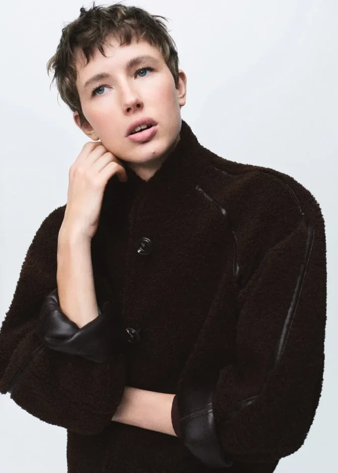 Dwustronna kurtka z owczej skóry Dwustronna kurtka z owczej skóry