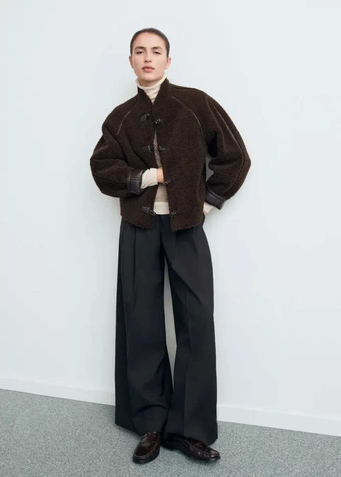 Dwustronna kurtka z owczej skóry Dwustronna kurtka z owczej skóry