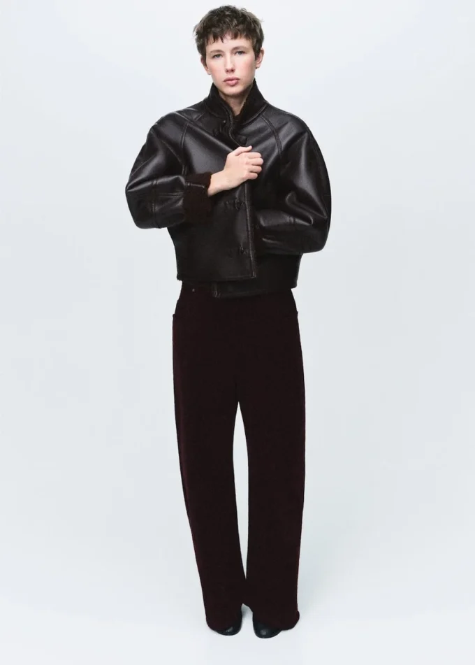 Dwustronna kurtka z owczej skóry Dwustronna kurtka z owczej skóry