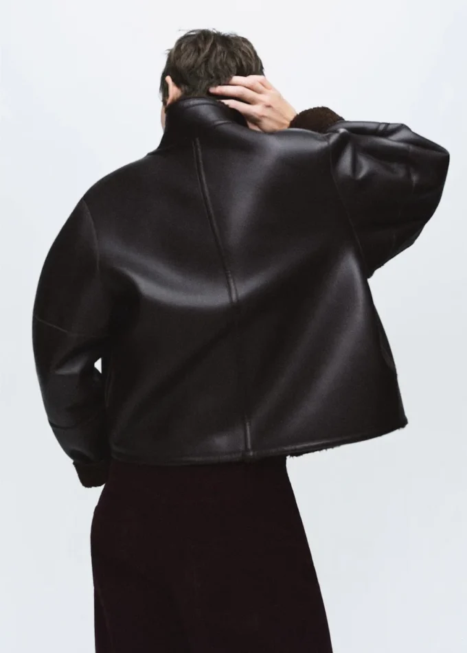 Dwustronna kurtka z owczej skóry Dwustronna kurtka z owczej skóry