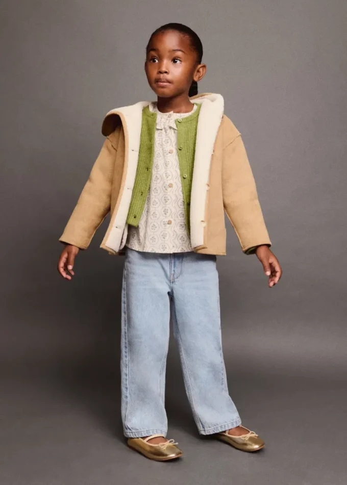 Dwustronny płaszcz z polaru Dwustronny płaszcz z polaru