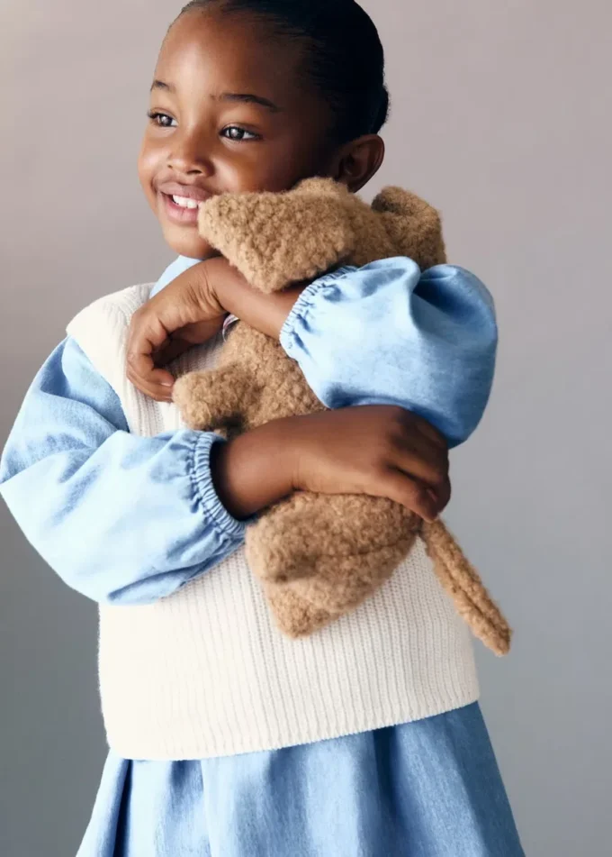 Dzianinowa kamizelka bawełniana Dzianinowa kamizelka bawełniana