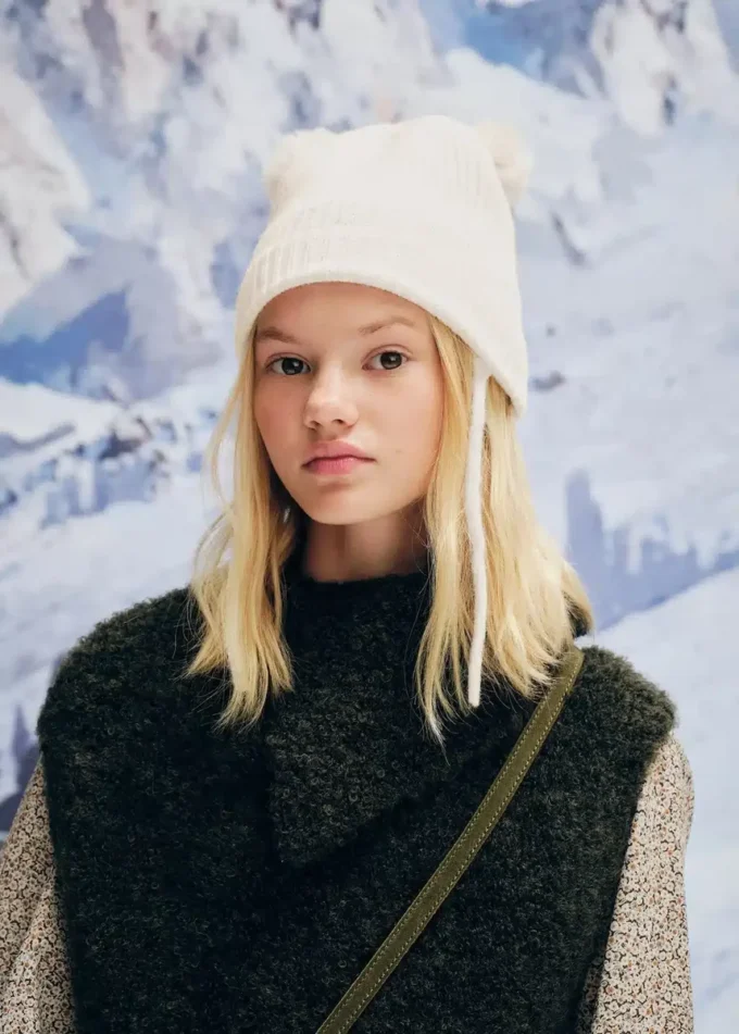 Dzianinowa kamizelka z golfem Dzianinowa kamizelka z golfem