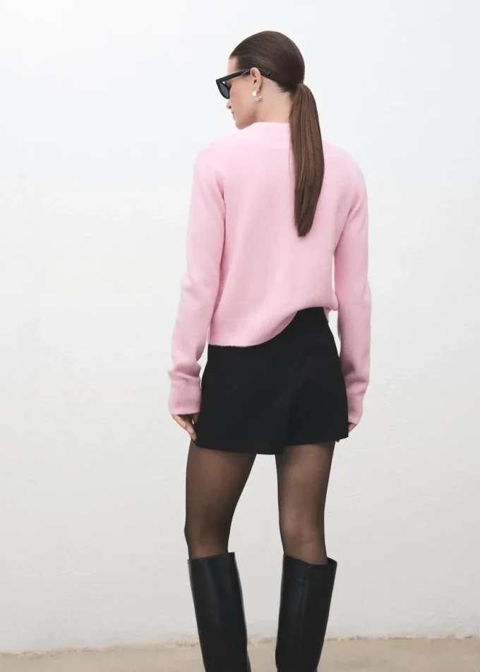 Dzianinowy kardigan zapinany na guziki Dzianinowy kardigan zapinany na guziki