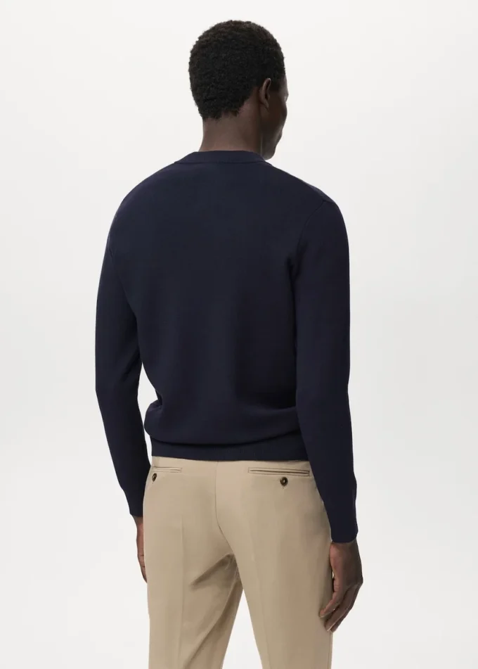 Dzianinowy kardigan zapinany na zamek błyskawiczny Dzianinowy kardigan zapinany na zamek błyskawiczny