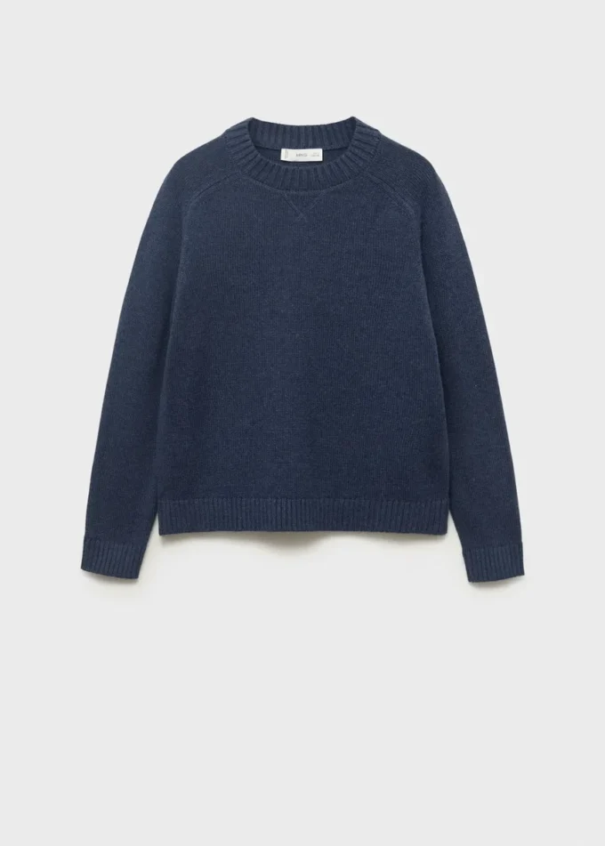 Dzianinowy sweter bawełniany Dzianinowy sweter bawełniany