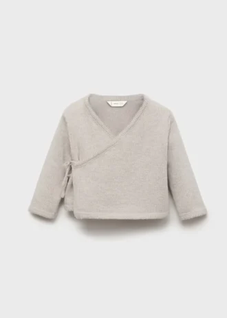 Dzianinowy sweter bawełniany