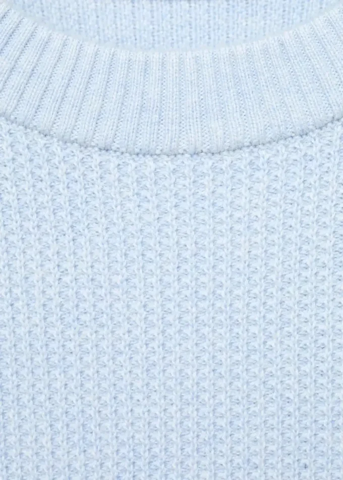 Dzianinowy sweter bawełniany Dzianinowy sweter bawełniany