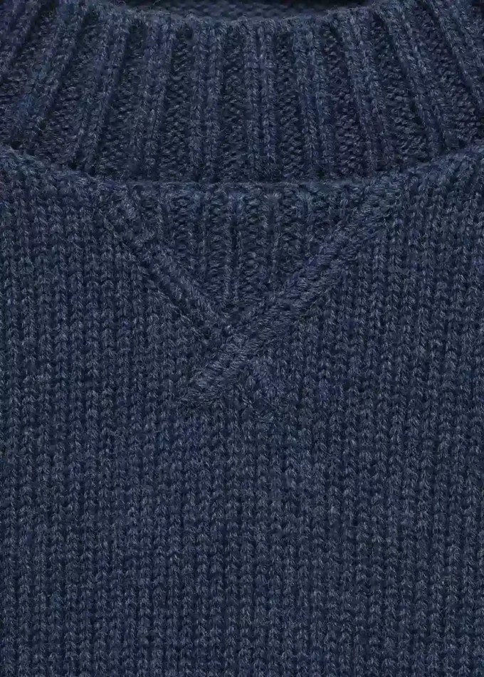 Dzianinowy sweter bawełniany Dzianinowy sweter bawełniany